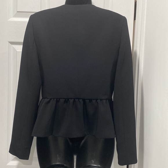 Mango Peplum Ruffle Bottom Jacket - Picture 4 of 9